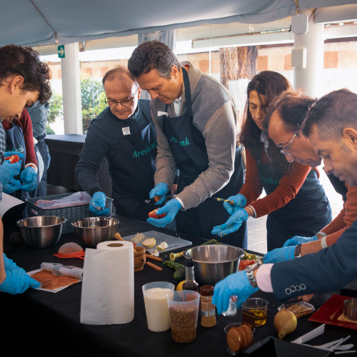 actividad master cooking chef