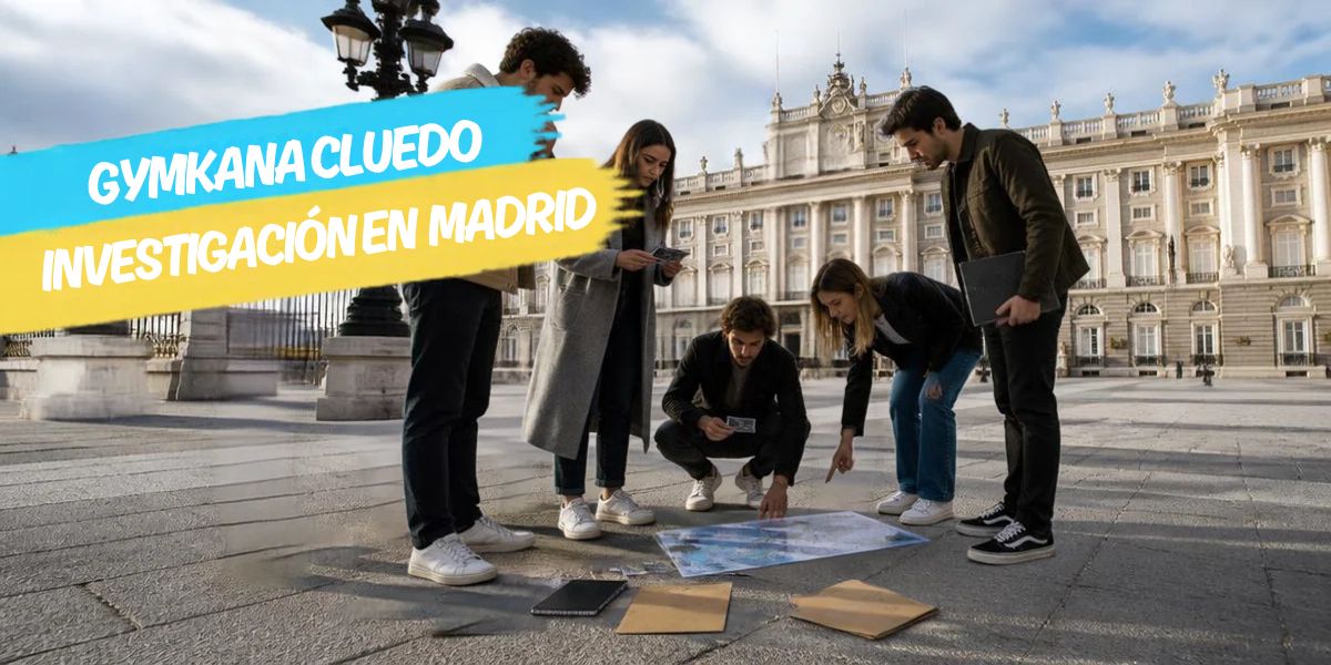 Gymkana cluedo investigación en Madrid