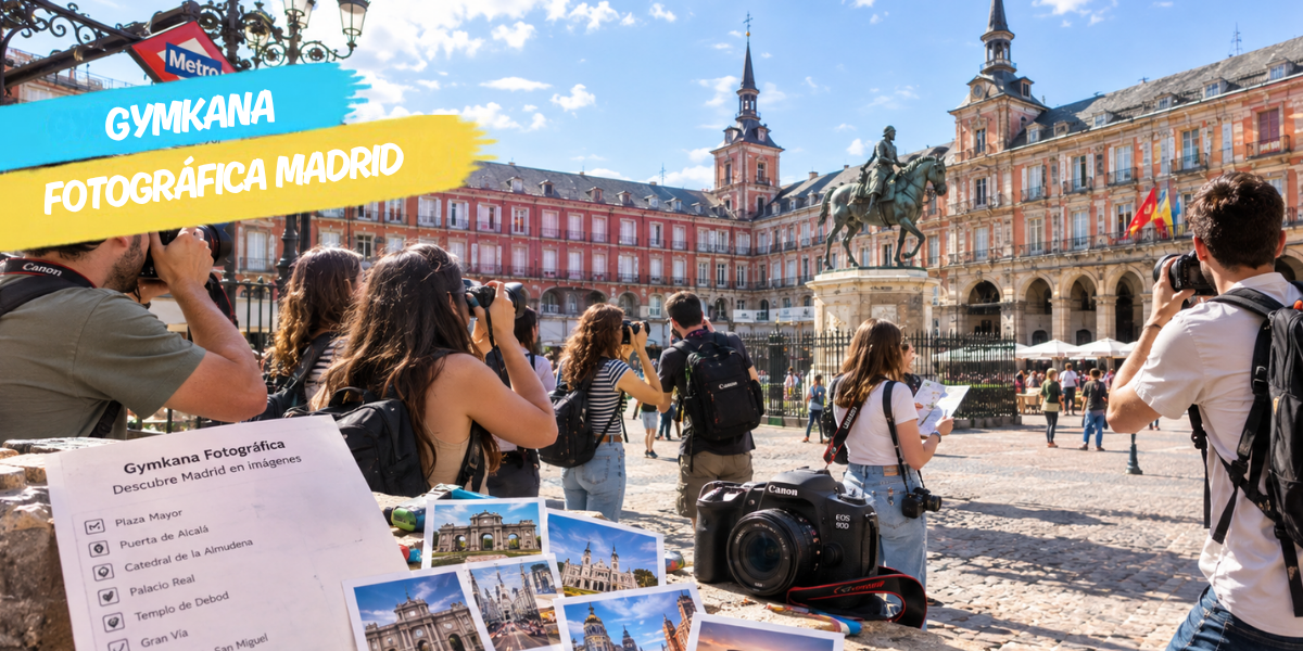 Gymkana fotográfica en Madrid