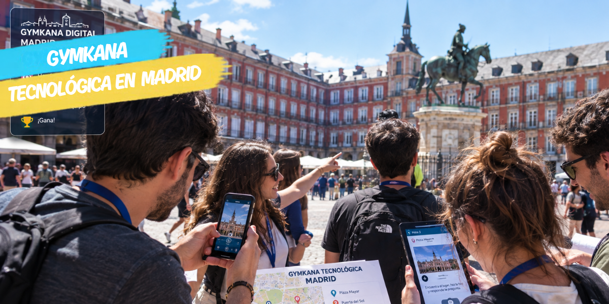 Gymkana tecnológica en Madrid