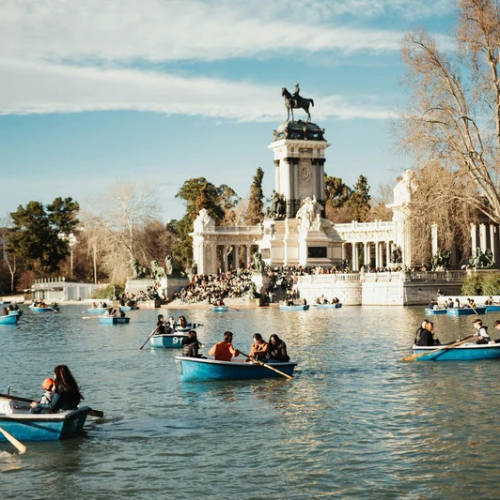 tipos gymkana Madrid Retiro